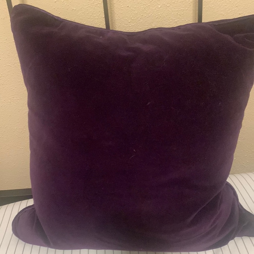 Velvet pillow